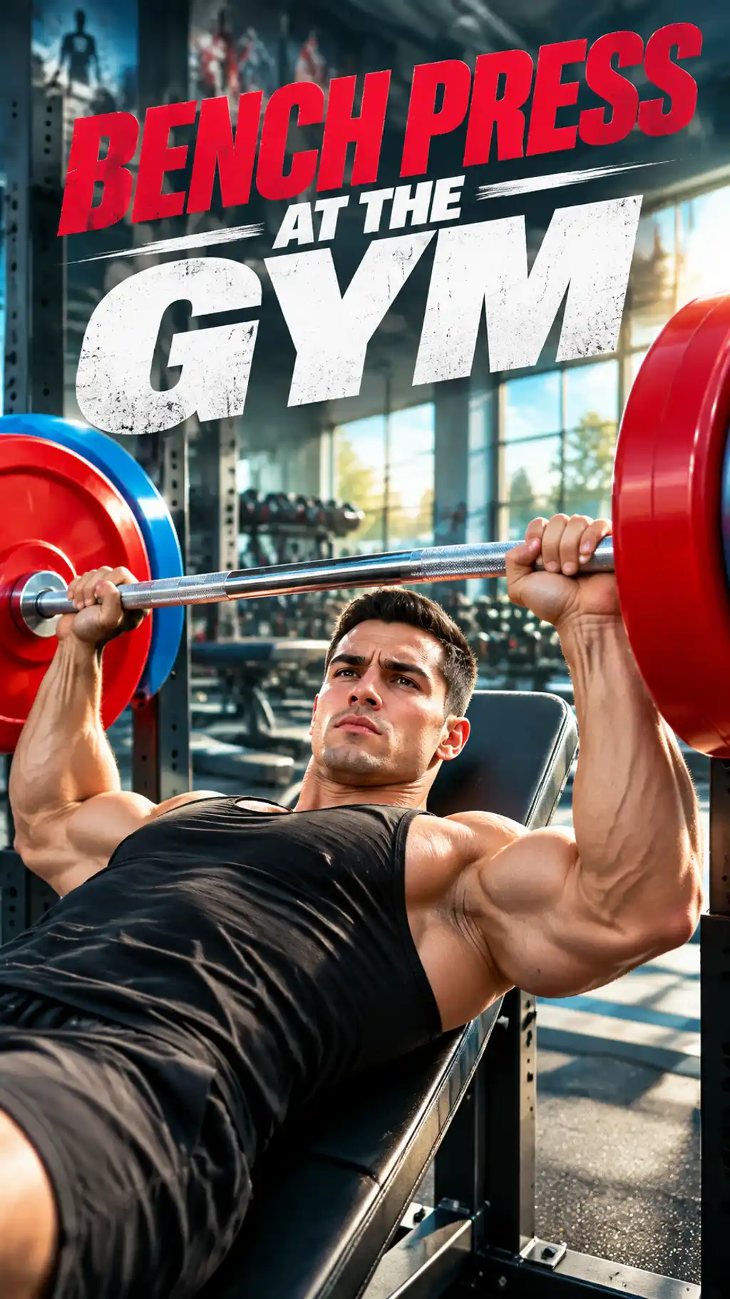 Bench Press at the Gym