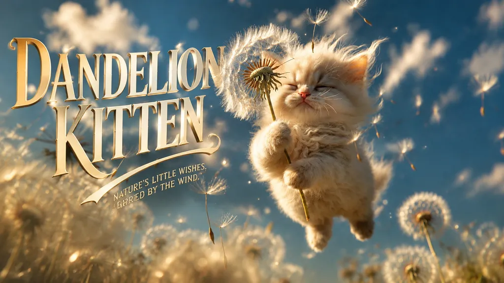 Dandelion Kitten