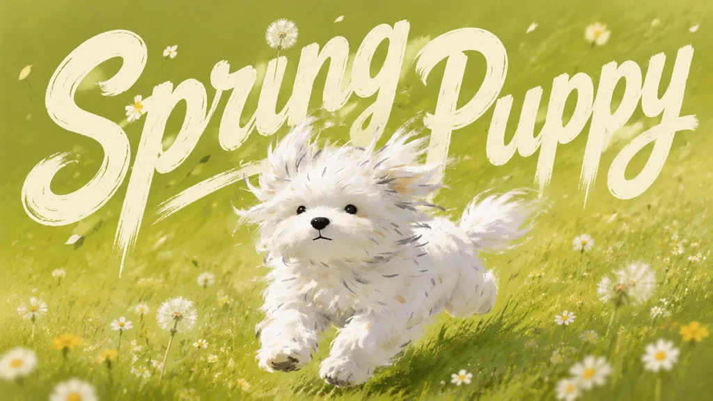 Spring Puppy