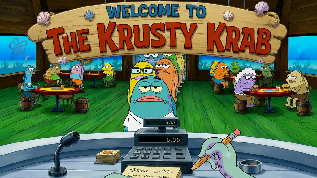 Welcome To The Krusty Krab